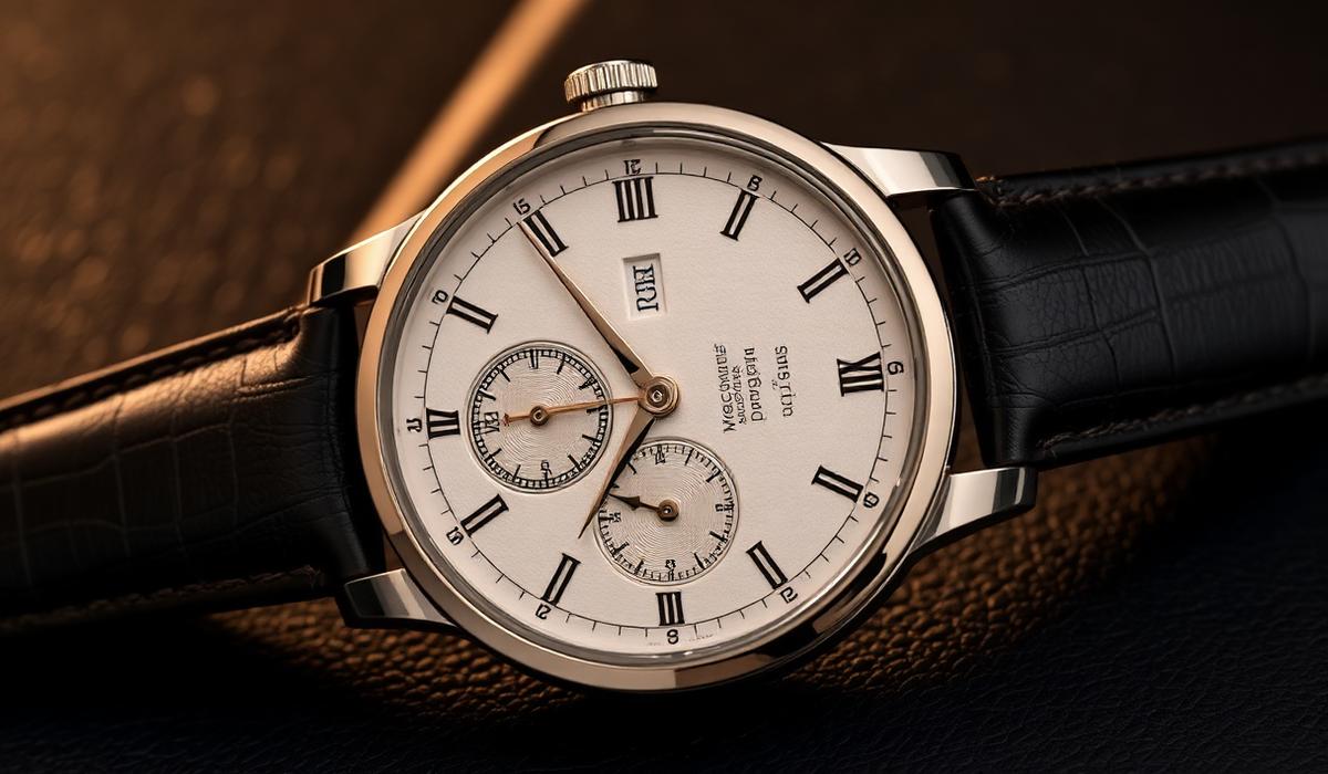 German high-horology dress watch representing A. Lange and Sohne collecting