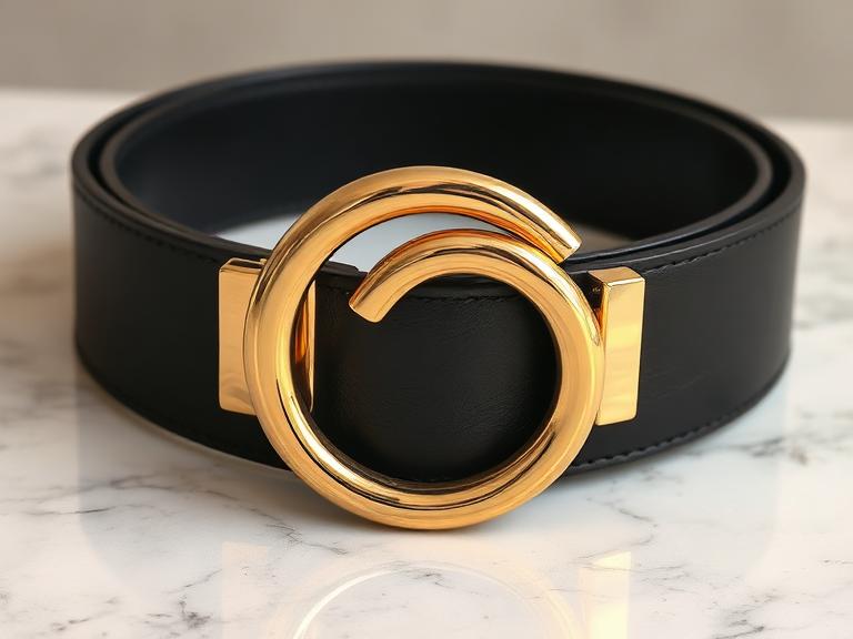 Celine Triomphe Belt by Celine - Designer Accessories