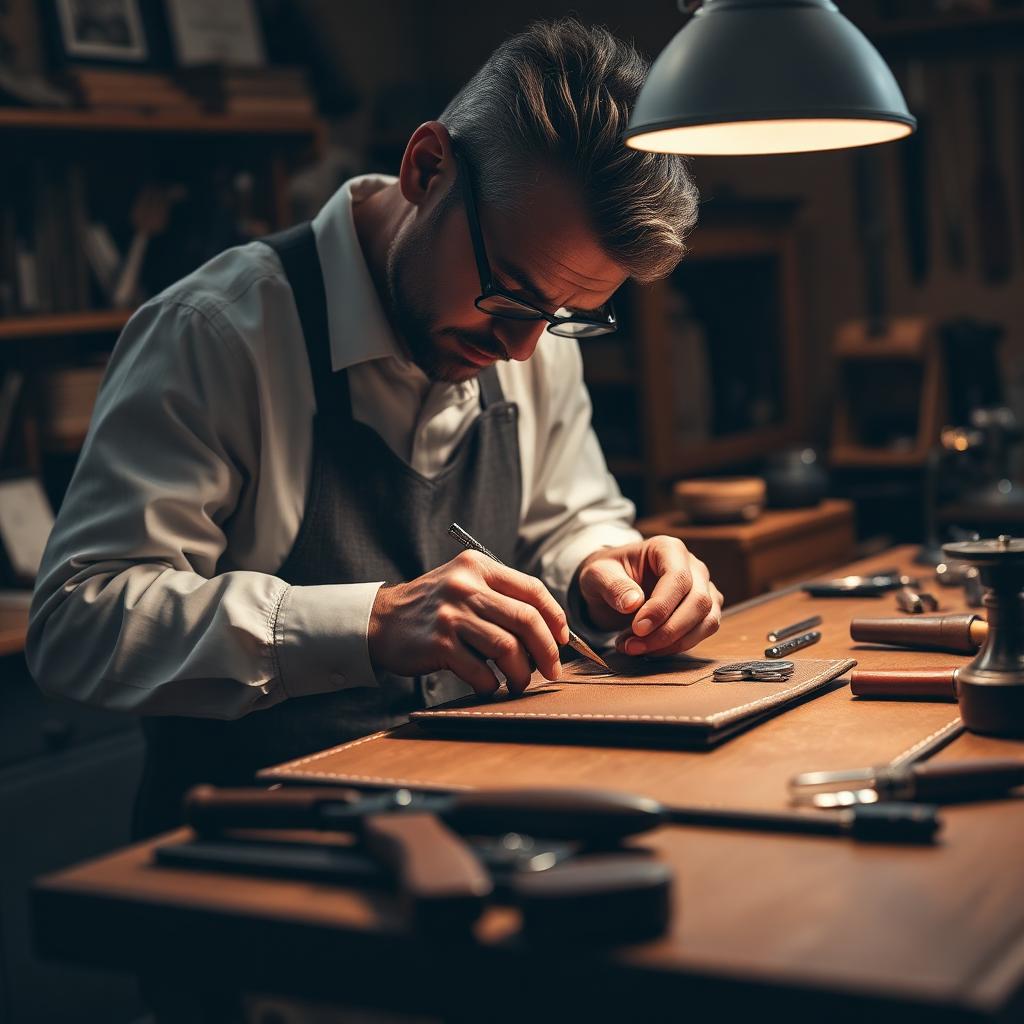 Master artisan at work