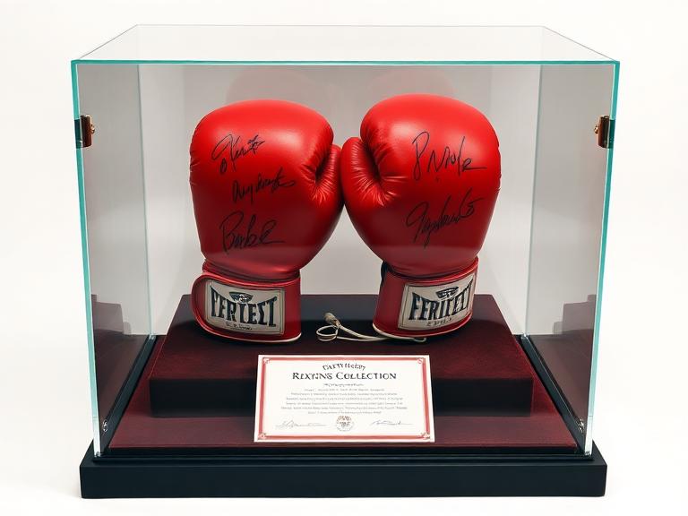 Signed Muhammad Ali Boxing Gloves by Sports Heritage - Exclusive Collectibles