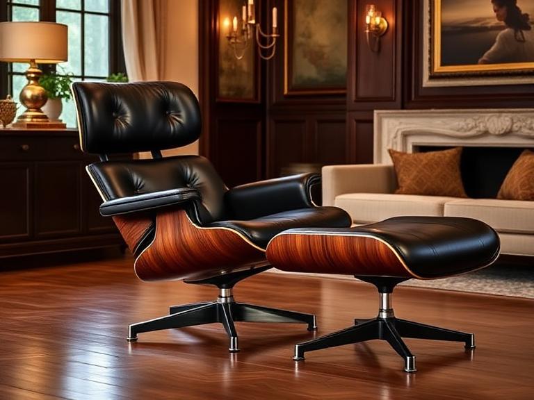 Herman Miller Eames Lounge & Ottoman by Herman Miller - Home & Design